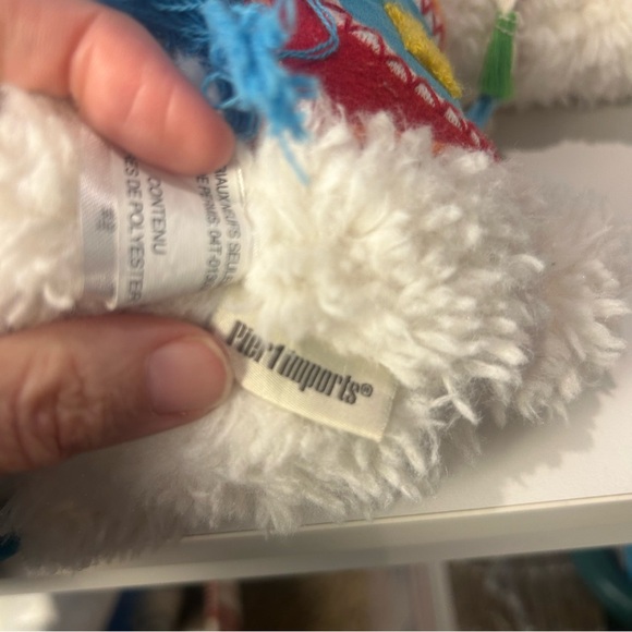 Pier One Spitz the Llama 15" colorful embellished plush retired HTF collectible - Picture 8 of 9
